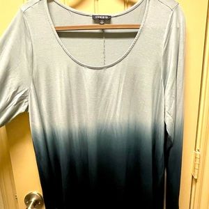 Ombré long sleeve shirt like NEW